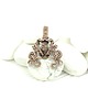 wisiory Wisiorek z howlitem  wire wrapping 5