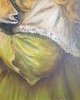obrazy Obraz olejny ręcznie malowany 60x80cm "Sarenka i dziewczyna" 4