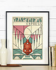 plakaty Plakat kolej, pociąg, Trans siberian express 1