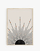 plakaty Plakat Wschody i zachody minimalistycznie 3