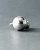 pierścionki srebrne Duży pierścionek otwarty z srebrnymi kulkami 20 mm i 12 mm 3