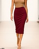 spódnice midi Spódnica burgund YY600179 3