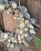 wianki Boho wianek z naturalnym suszonym eukaliptusem i trawami 2