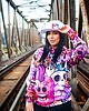 bluza z kapturem damska Damska Bluza z kapturem DR.CROW Dessert Monsters 1