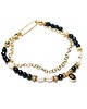 bransoletki z kamieni naturalnych Onyx and pearls /27.11.25/ bransoletka - Szlachetna kolekcja 2