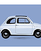 grafiki i ilustracje Fiat 500 1