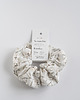 gumki do włosów Lniana gumka do włosów (scrunchie) ze wzorem w kwiaty 1