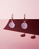 kolczyki szklane Crystal - szklane kolczyki kulki na biglach 3