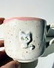 kubki Kubek ceramiczny kotek 1