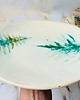 patery i talerze Talerz ceramiczny Tańczące paprocie 1
