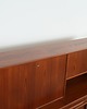 komody Highboard tekowy, duński design, lata 60, produkcja: Dania 9