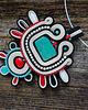 wisiory Navajo- etniczny wisior soutache 5