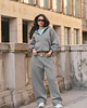 spodnie dresowe damskie Spodnie dresowe PUFFA BAGGY Shadow damskie 5