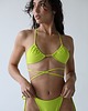 stroje kąpielowe i kostiumy kąpielowe damskie Bari Dół - Lime Dół kąpielowy bikini trójkąt 1