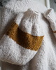 swetry damskie  Sweter Fluffy cream&mango 5