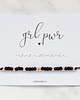 bransoletki na sznurku GRL PWR Morse Code Bracelet 2
