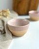 kubki Czarka - Kubek ceramiczny bez uszka, miseczka - Różowe migdały 5
