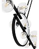 lampy wiszące Lampa Wisząca Lampa Metalowa Jemelos Czarna 120 cm 2