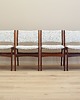 krzesła Komplet czterech krzeseł tekowych, duński design, lata 70, produkcja: Dania 1