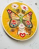 Ozdoby na ścianę Madame Butterfly curry, haft w tamborku 20 cm 4