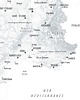 plakaty FRANCJA czarno-biała mapa plakat 3