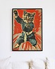 plakaty Plakat - Karate cat 1