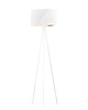lampy podłogowe Industrialna lampa stojąca z abażurem KANTON GOLD tripod trójnog 4