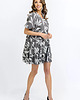 sukienki mini damskie Lilybett lniana sukienka oversize 1