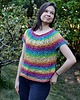 swetry damskie  Rainbow flowers/ bluzka 1