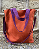 torby XXL Torba hobo XXL - pomarańcz, fiolet 2