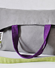 torby XXL Torba hobo XXL- szary, limonka, fiolet 2