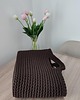 torebki do ręki Torba szydełkowa ze sznurka do ręki 35cmx25cm 4