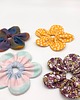 gumki do włosów Flower Scrunchie Wzorki 2