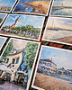 grafiki i ilustracje Sopot w akwareli - zestaw 13 grafik 15x23 cm 3