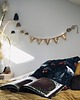 karuzele i girlandy do łóżeczka Girlanda z imieniem z drewna sosnowego z lampkami led oraz figurkami 4