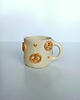 kubki Ceramiczny ręcznie robiony kubek w precelki 2