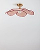 lampy wiszące Lampa sufitowa, różowa, Benavid Ø75 cm 1