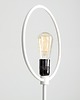 lampy stołowe Lampa stołowa metalowa koło Bullet Table - biała 4