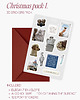 naklejki i wlepy Świąteczny zestaw naklejek 3d - Christmas pack 1. 1
