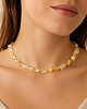 chokery Cytryn prażony naszyjnik choker 6