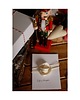 chokery Kremowy jedwabny mini choker 2