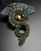 wisiory Balroth II, wisior ze smokiem, beading 1