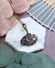 wisiory Miedziany wisiorek wire wrapping z ametystem #525 3
