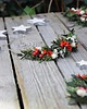 Ślubne ozdoby do włosów Świąteczna opaska na głowę z  stabilizowanych i suszonych roślin 5