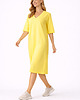 sukienki midi damskie Sukienka ,,ELLISON "  Żółty 3