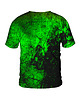 t-shirty męskie Męski T-shirt DR.CROW Green Wall 1