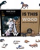 puzzle dla dzieci PUZZLE DREWNIANE DUŻY BIAŁY KOŃ 450 elementów XXL 2