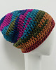 czapki damskie Kolorowa gruba czapka smerf ręcznie robiona 2