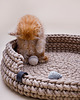 Zabawki dla zwierząt Zestaw szydełkowych zabawek dla kota WHALE 1