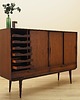 komody Highboard palisandrowy, duński design, lata 70, producent: Omann Jun 3